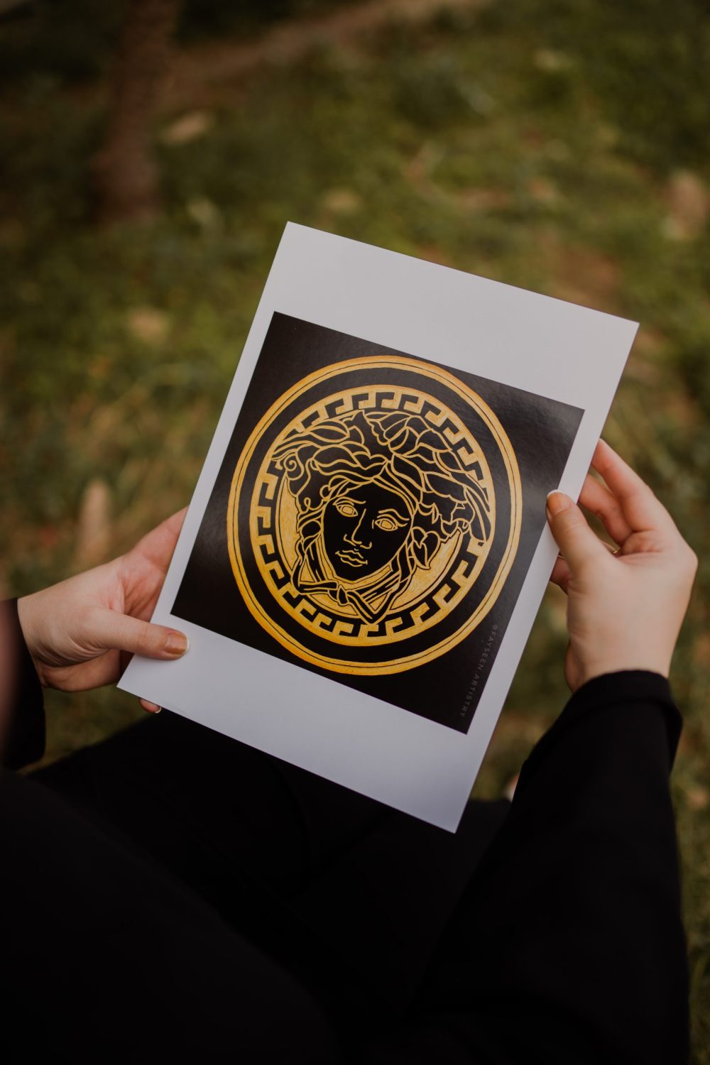 Versace Logo Head